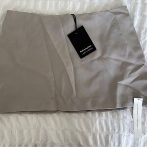 Reformation Gray Skirt
